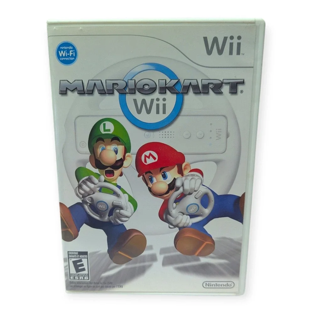 Mario Kart Wii Nintendo Game Complete with Manual and Case Racing Classic CIB